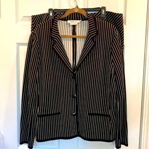 Pleinar Two Piece Knit Suit (Jacket & Skirt) Both Size XL